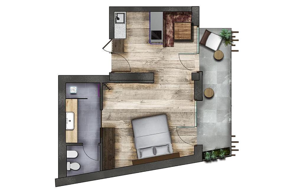 Hosler Aparthotel Merano Luaran gambar